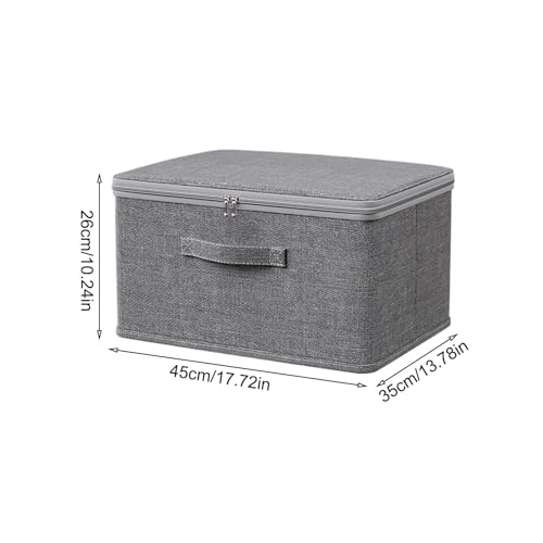 Panier à vêtements de construction robuste gris pour trier avec élégance