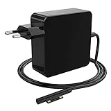 Cargador para computadora portátil Surface Pro, adaptador de fuente de alimentación para computadora portátil de 44W 15V compatible con Microsoft Surface Pro 3/4/5/6 y Surface Laptop 5.25 pies (1.6 m)