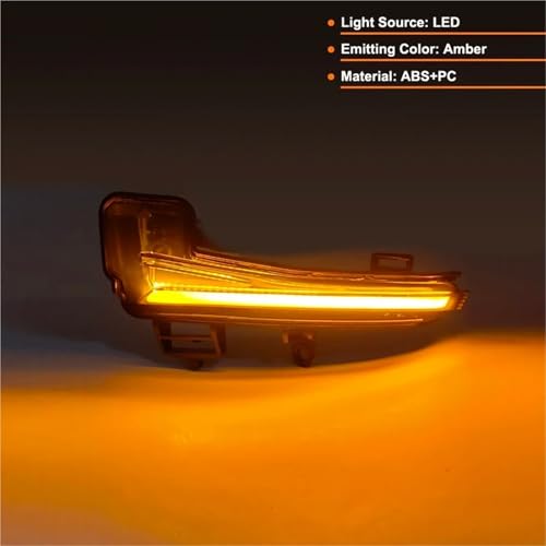Luces de señal de giro para Skoda Superb B8 MK3 intermitentes dinámicos LED de espejo 5