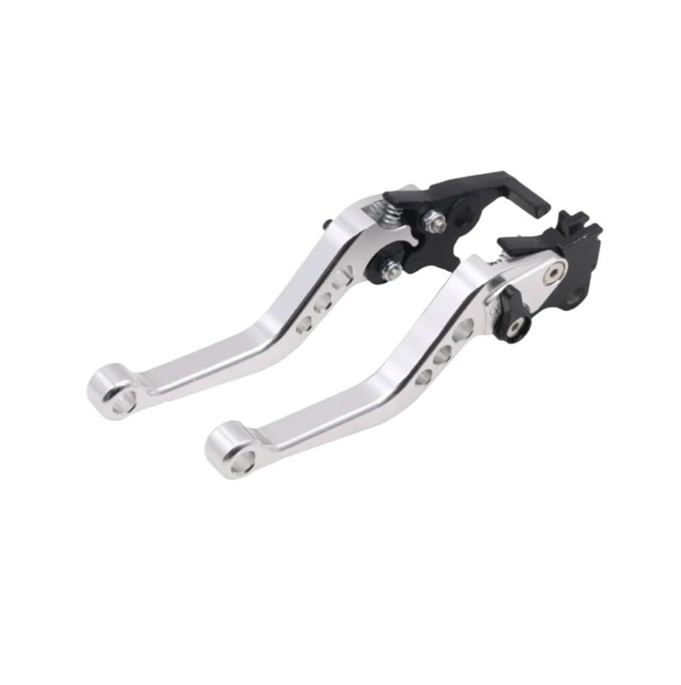 EMQDCAZ for Motorcycle Brake Handle Motorbike CNC Alloy Clutch Drum Lever Adjustable Modification Universal Brake Clutch Reservoir Levers