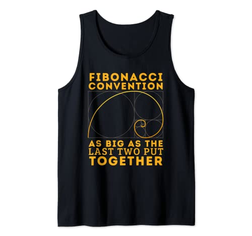 Fibonacci Spiral Fibonacci Sequence Fibonacci Golden Ratio Camiseta sin Mangas