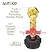 Aupoko 1lb Propane Refill Adapter with ON-Off Control Valve fit for Refillable Propane Cylinder 1 lb Kit Fuel Keg Refill Kit