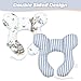 Zdbdbd Baby Neck Pillow, U-Shape Pillow for Car Seat and Stroller, Lightweight Comfort Pillow for Babies and Toddlers (Berry Bear)