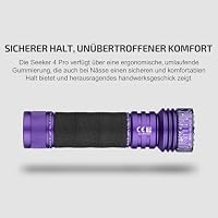OLIGHT Seeker 4 Pro LED Taschenlampe 4600 Lumen 260 m USB-C aufladbar – Ansicht 6