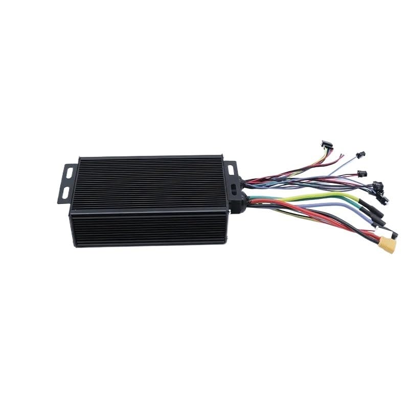 Centralina Monopattino Elettrico Sistema Di Controllo Della Bicicletta Elettrica 3000W/5000W 48V-72V 60A 80A Dual Mode 18 Controller A Onda Sinusoidale A Tubo Brushless Motor Controller(60A 3000W)