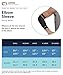 Copper Compression Elbow Sleeve - Copper Infused Orthopedic Brace for Tennis & Golfer Elbow, Tendonitis, Arthritis, Bursitis, Sore Joints & Muscles - Fits Men & Women -1 Sleeve - Original/Black - M