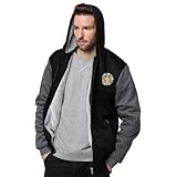 [BAKYAR] 妖怪ウォッチ パーカー メンズ 長袖 ジップアップ フード付き 裏起毛 スウェット ゆったり おしゃれ 秋冬 防寒 暖かい トップス トレーナー ジャージ 運動着 部屋着 5XL