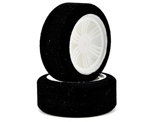 Contact RC 1/10 Electric Sedan Foam Tires (White, 42 Shore)