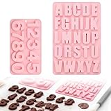 Zahlen Silikonformen und Buchstaben Silikonform, Silikonformen mit dem Alphabet von A bis Z und den...