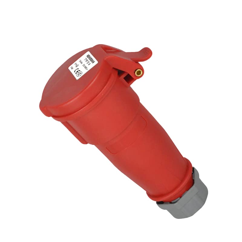 IEC60309 Waterproof Industrial CEE Connector Socket 4Pin 16A 400V 3P+E IP44