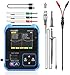 DSO-TC3 Oscilloscope - 3-in-1 Handheld Oscilloscope & DDS Signal Generator & Transistor Tester, 500Khz Bandwidth 10MSa/s Sampling Rate, 6 Types of Waveforms, Transistors Measure