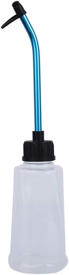 RC Fuel Filler Nitro Engine Fuel Filler Refill Bottle with Aluminum Alloy Straw for RC Model Car 250ML White