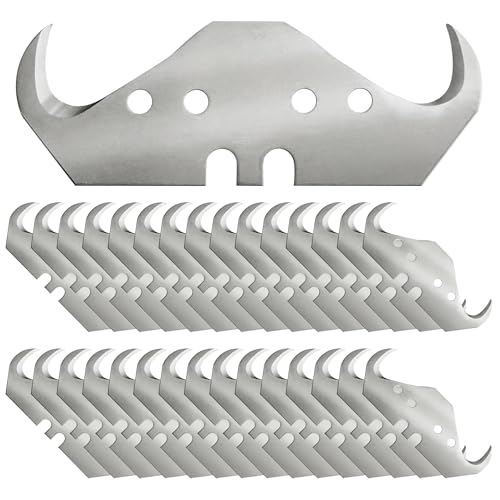 30PCS SK5 Utility Hook Blades for Wallpaper, Carpet, Roofing