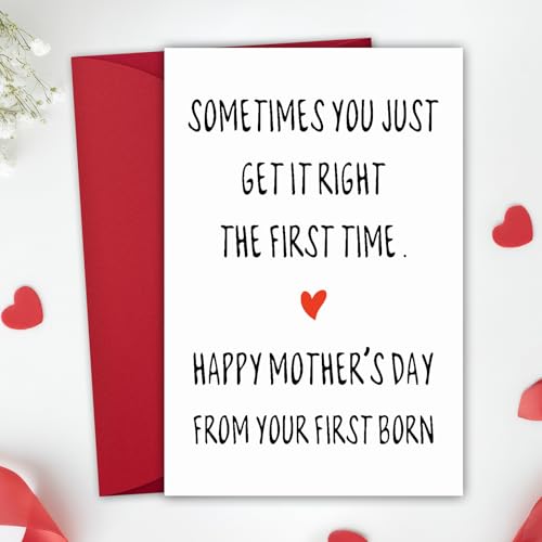 50% Off Funny Mother's Day Cards - 2 Styles Available