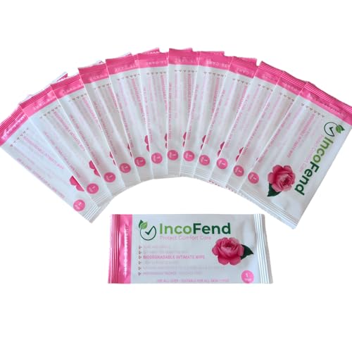 50 Pack Intimate Wet Wipe Individual Packed Biodegradable Flushable Travel Hygiene Cloth Ladies Freshening Feminine Individually Wrapped Sachet For Women Wash Lady Wash Tissue