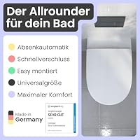 instmaier Alma | Toilettendeckel | D-Form | Weiß | Made in Germany – Ansicht 2