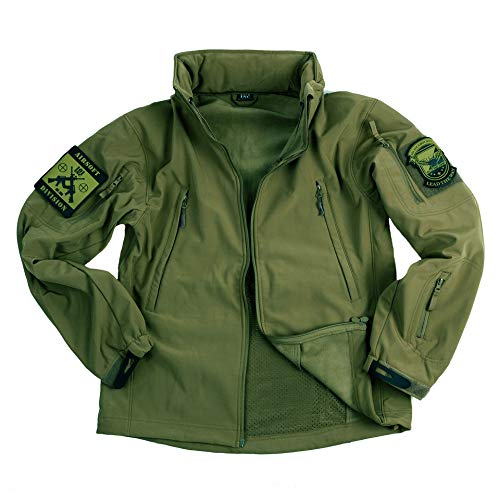OPS Gear Soft Shell Jacke Tactical ODGreen, Größe:M Cover