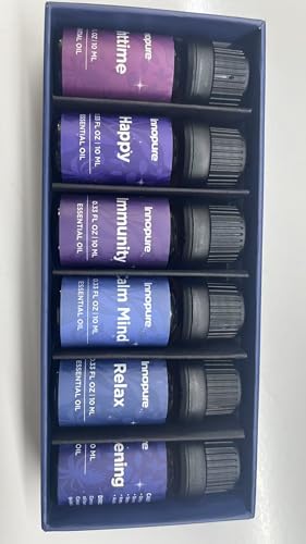 InnoGear Ceramic Stone Diffuser & 6 Essential Oils Set, 150ml Handcrafted Ceramic Essential Oil Diffuser for Home Scent Gift for Mom, Aromatherapy Essential Oils for Humidifier - Image 5