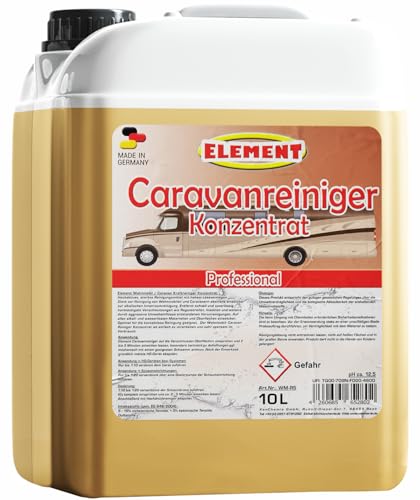 Preisvergleich Produktbild Caravanreiniger / Konzentrat / Wohnwagenreiniger / Wohnmobilreiniger / 10 Liter / Wohnmobil Reiniger / Planen Reiniger / Bootsreiniger / Busreiniger / löst stärkste Verschmutzungen problemlos