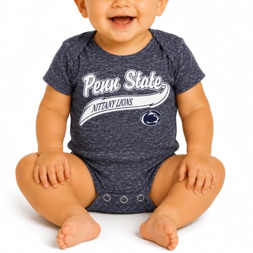 Image of Little King NCAA Knobby Short Sleeve Onesie Bodysuit -Newborn and Infant Sizes