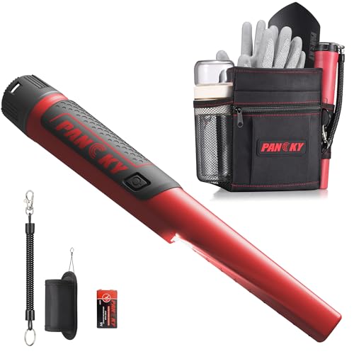 PANCKY Metal Detector Pinpointer with Waist Pouch Combination Set