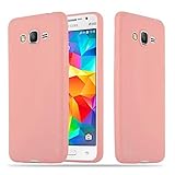 cadorabo Coque pour Samsung Galaxy Grand Prime en Candy Rose Vif   Housse Protection Souple en Silicone TPU avec Anti Choc et Anti Rayures   Ultra Slim Fin Gel Case Cover Bumper