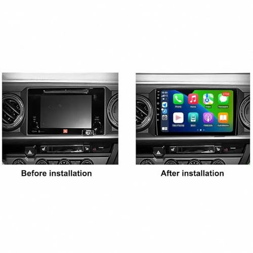 Android Auto y Carplay para Toyota Tacoma: autoradio táctil con navegación GPS 2