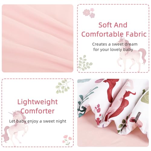 Almohadilla y protector para asiento de bebé 2 en 1 rosa miniatura 7