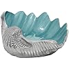 Amazon.com: Deco 79 Aluminum Metal Shell Serving Bowl Shell with Enamel ...