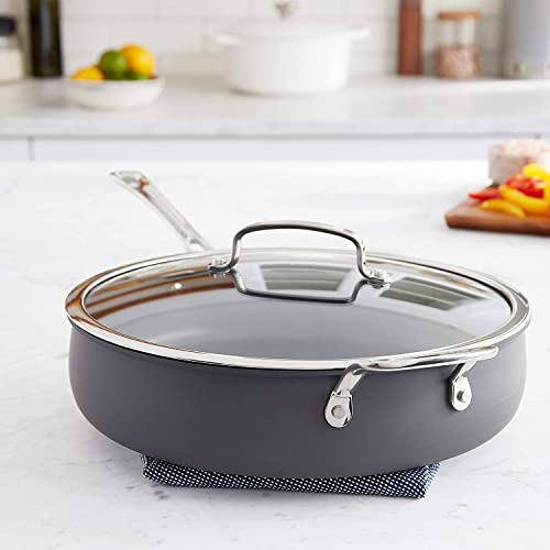 Sauteuse anodisée Cuisinart 5L avec couvercle : une diffusion optimale de la chaleur - 8