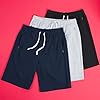 CityComfort Mens Shorts Soft Breathable Lounge Wear Activewear Shorts Zipped Pockets for Sports Summer Gym Running Work (3XL, Black) #2
