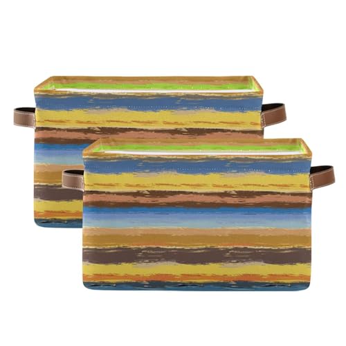 Bacs de rangement marron pour éliminer le désordre dans les placards de cuisine et de maison - 3