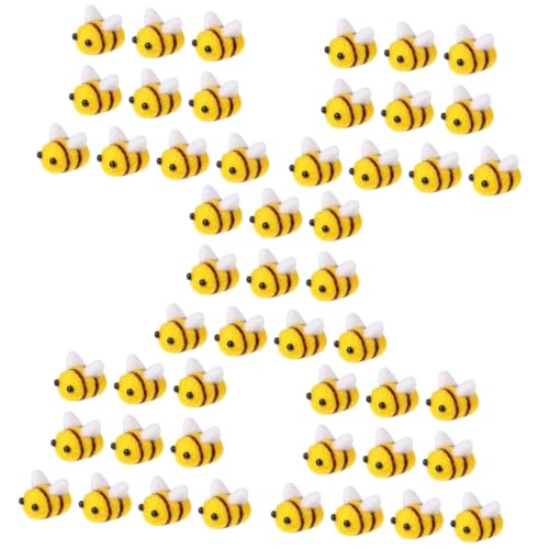 Abeille en feutre de laine pour bricolage créatif et couture DIY | 150 Pcs