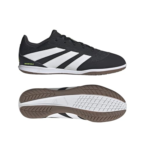 adidas Unisex Predator Club Indoor Sala Football Boots, core Black/FTWR White/Lucid Lemon, 46 EU – Ansicht 5