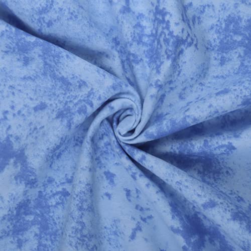 Luxurious Light Blue Flannel Fabric by Mook Fabrics - Perfect for Quilting, Apparel, and Crafts Cut by the Yard 3 Luxurious Light Blue Flannel Fabric by Mook Fabrics - Perfect for Quilting, Apparel, and Crafts Cut by the Yard - Image 2