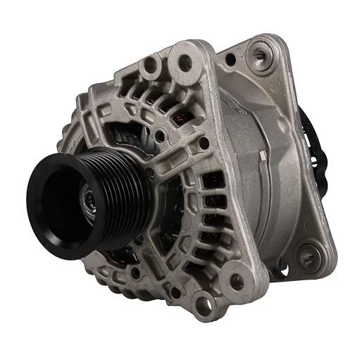 New Genuine OEM Alternator Compatible with John Deere Farm Tractor 5065M 5-186 65HP 5076E 5082E 5083E 5090E 5095M 5425 4-276 Replaces 0-124-325-155 RE205273 160-32101 A-6605 90-15-6699 0124325287