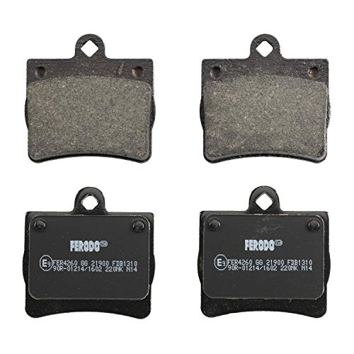 Ferodo Fdb1310 - Premier Kit Pastiglie Freno, Freno A Disco - (Confezione 4 Pezzi)