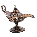 Amusement interactif : parfait pour les accessoires de costume et les jeux de rôle, cette lampe inspire la narration imaginative et les adultes, figurine de lampe vintage, fournitures de cosplay