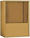 Salsbury Industries 19974GLD Free-Standing Enclosure for Recessed Mounted Cell Phone Lockers, Gold