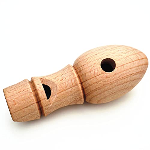 Beavorty Slide Whistle Wooden Train Whistle Diy Whistle Toy Musical Instrument Toy Diy Painting Educational Toy Noisemakers Cheering Props Birthday Party Game Supplies Bird Whistle #TOP7