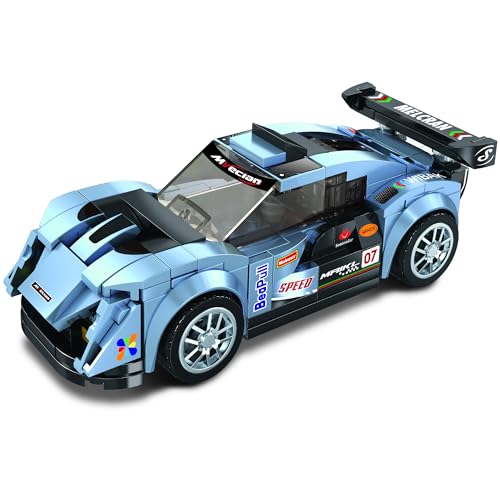 Image of Cobalt Racer 2-in-1 Robot & Sports Car (229 Pieces) | Learn About Machines | Building Block Set for Kids Age 6+ | STEM Educational Toy | Build, Play & Learn | Science & Learning Toy