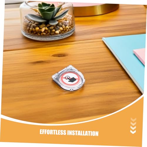 Protector de botones para PC STOBAZA cubierta protectora para botón de encendido y hogar 3