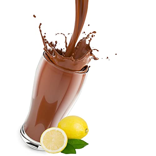 Cinesso Kakao mit aromatisiertem Geschmack leckere Trink-Schokolade, Kakaopulver mit Aroma verfeinert (Zitrone, 500g) Cover