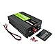 Green Cell LCD Spannungswandler 2000W/4000W 12V auf 230V Reiner Sinus Volt Spannungswandler Wechselrichter Konverter Pure Sine Wave Power PowerInverter DC AC Umwandler Stromwandler Wohnwagen Auto