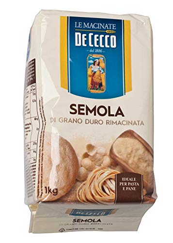 HAB & GUT -LM002-10- De Cecco Semola di Grano Duro No.176 (1 KG)