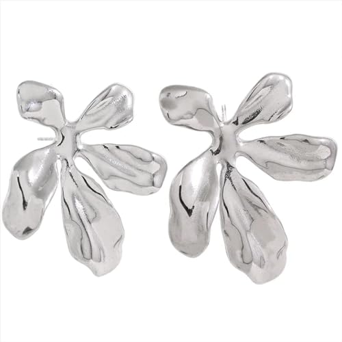 Boucles d'oreilles big flower légères qui ne font pas mal