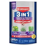 BioAdvanced 3-in-1 Weed & Feed for Southern Lawns Plus Insect Killer, 10lb, Granules