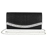 【Suitable Occasions】Beautiful clutch bag is perfect for weekend, wedding, evening party, prom, cocktail, parties, or formal occasions, etc. It will be a perfect Christmas/birthday present for your lover, girlfriend, daughter.