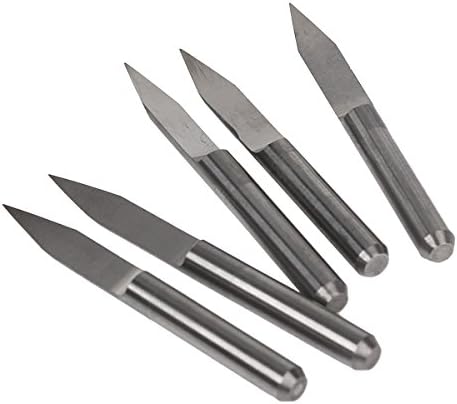 10pcs 0.2mm Solid Carbide PCB Engraving Bits CNC Router Tool 30 Degree