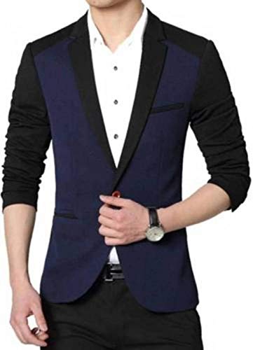 blue black blazer